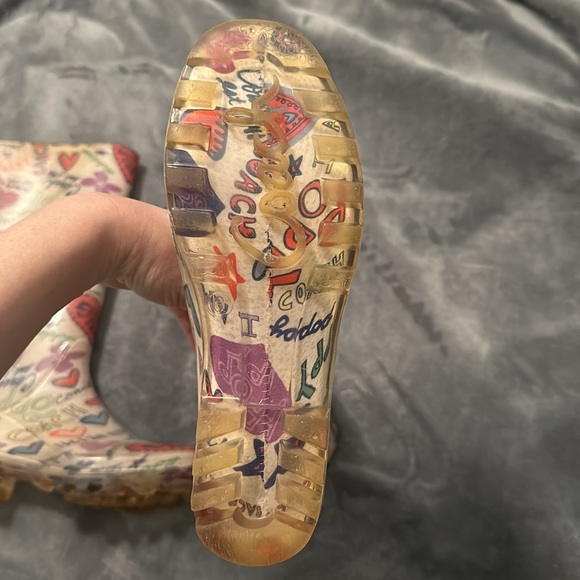 Authentic Coach Poppy Rain Boots - Picture 5 of 5